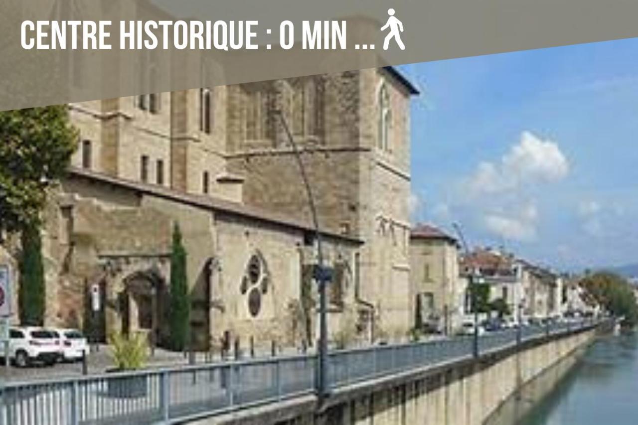 Le Bouquiniste, Centre Historique, Fibre, Ess, Rez-De-Chaussee, Bedinshop Роман-сюр-Ізер Екстер'єр фото